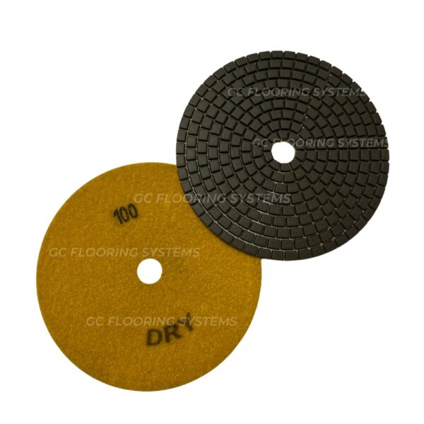 7" POLISHING PAD - 100 GRIT