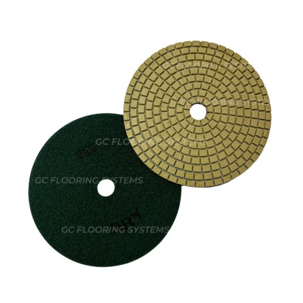 7" POLISHING PAD - 800 GRIT